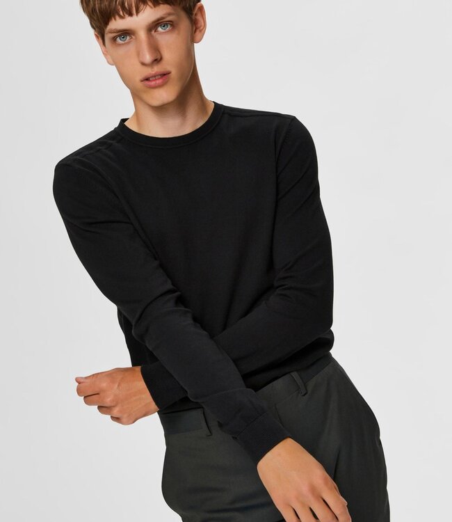 SELECTED HOMME Pull BERG CREW NECK Selected Homme (NOOS) BLACK