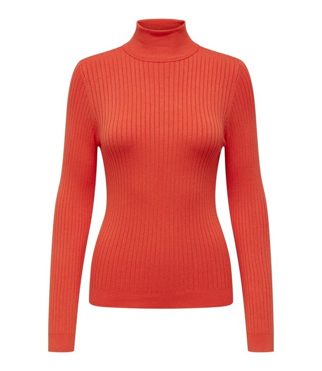 ONLY T-Shirt KAROL ROLLNECK Only Dames (NOOS) TIGERLILY