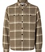 SELECTED HOMME Hemd LOOSEMASON Selected Homme  SAND CHECKS