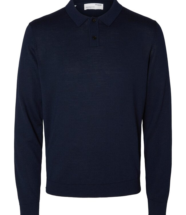 SELECTED HOMME Polo TOWN MERINO Only & Sons (NOOS) NAVY BLAZER