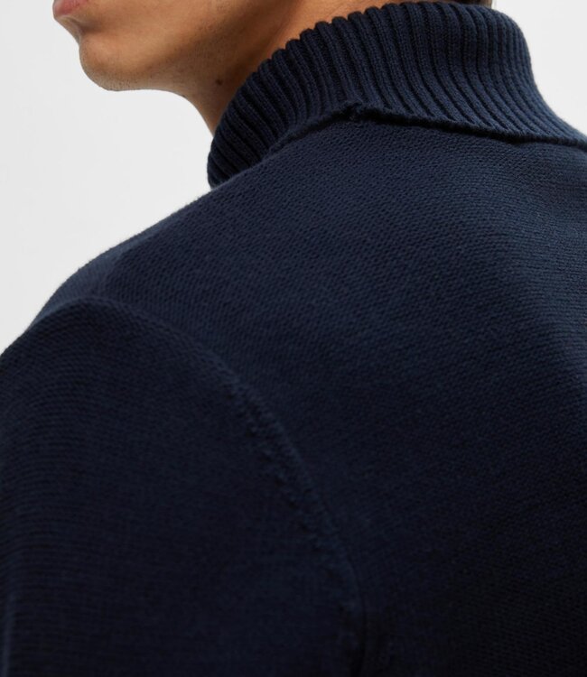 SELECTED HOMME Pull AXEL ROLL NECK  Selected Homme SKY CAPTAIN
