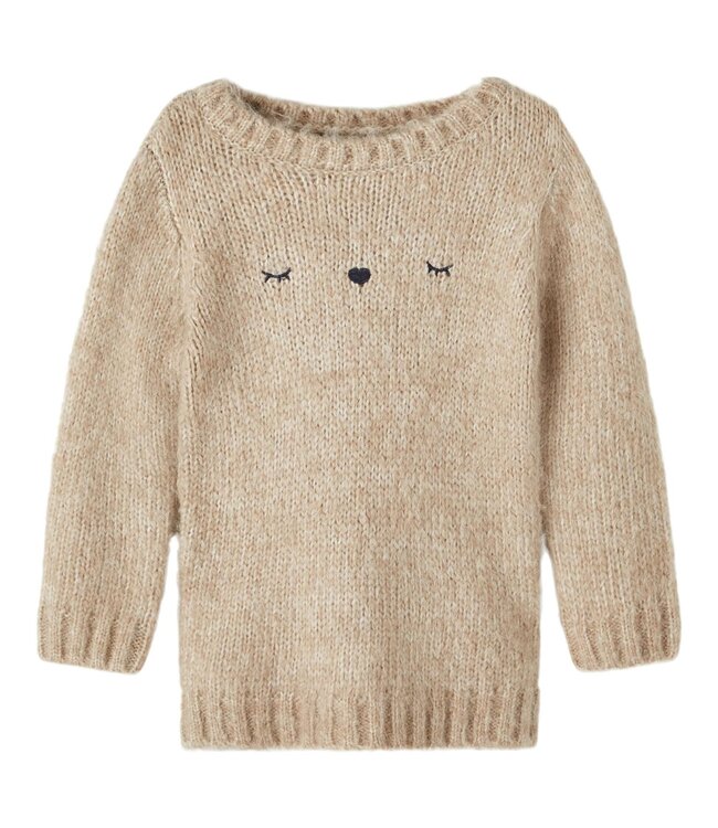 NAME-IT Pull OLASNA Name-It Girls OXFORD TAN