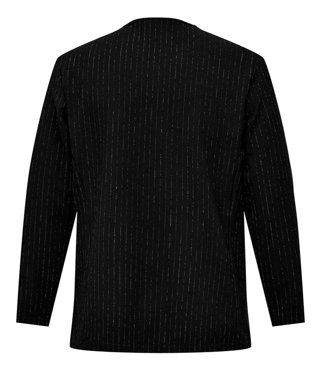 ONLY CARMAKOMA Blazer LISA Carmakoma BLACK SILVER GLITTER