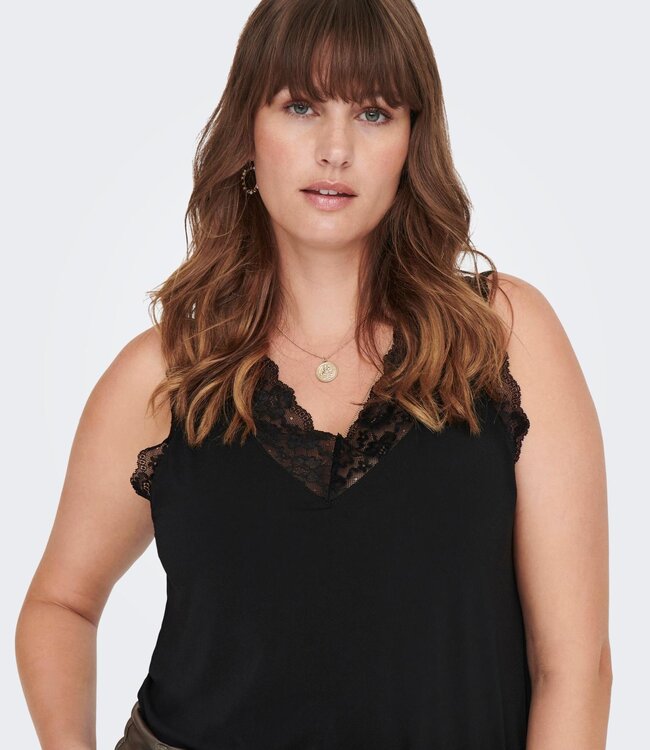 ONLY CARMAKOMA Topje BENNEDIKTE  Carmakoma BLACK