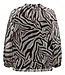 ONLY CARMAKOMA Blouse KAIA Carmakoma BLACK ARTZY ANIMAL