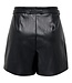 ONLY Short LEATHER HEIDI only BLACK