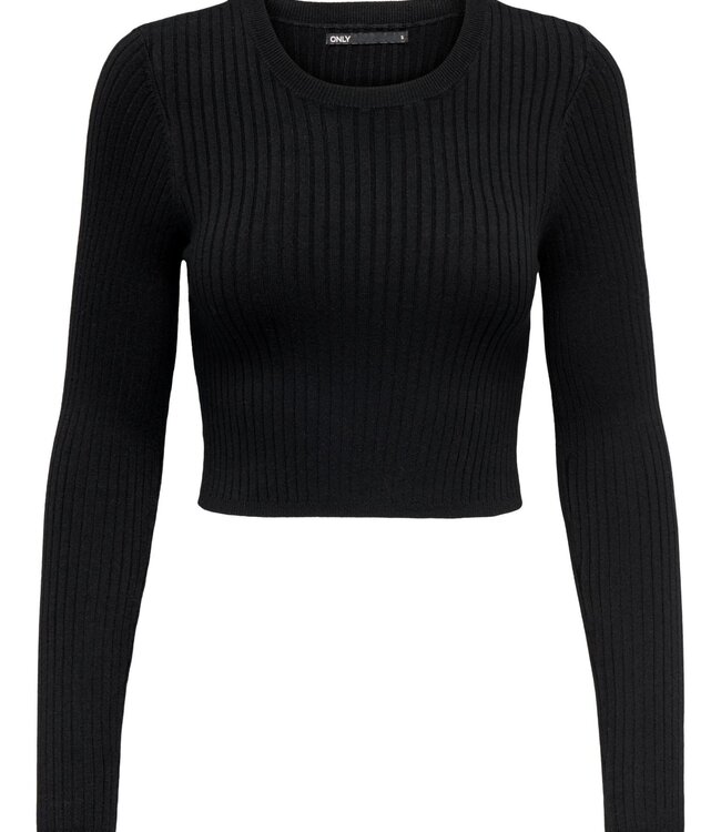 ONLY Pull KAROL O-neck Only Dames (NOOS) BLACK