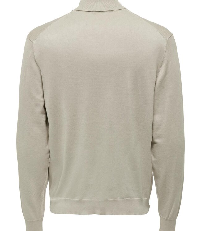 ONLY & SONS Pull SWYLER ROLL NECK  Only & Sons (NOOS) SILVER LINING