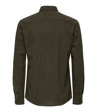 ONLY & SONS Hemd BEN SLIM Only & Sons castor Gray