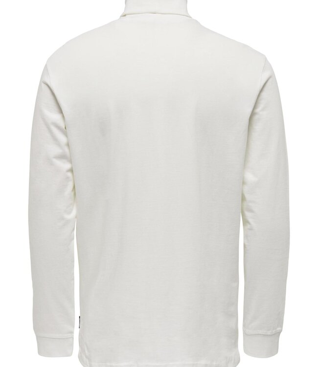 ONLY & SONS Pull THOR ROLL NECK  Only & Sons CLOUD DANCER