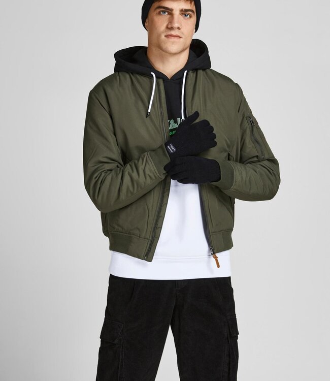 JACK & JONES KIDS Muts en Handschoen GIFTBOX Jack & Jones BLACK