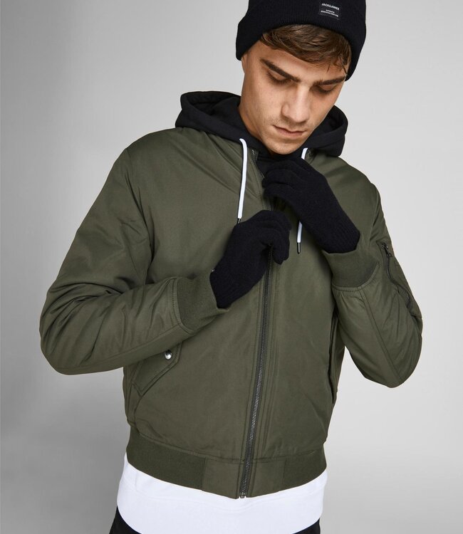 JACK & JONES KIDS Muts en Handschoen GIFTBOX Jack & Jones BLACK