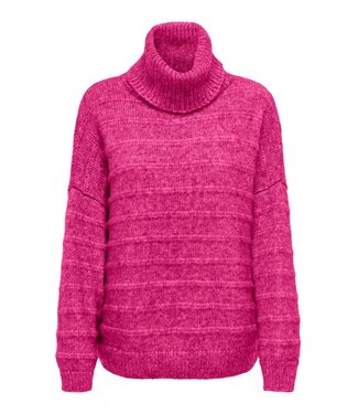 ONLY Pull CELINA ROLLNECK Only FUSCHIA