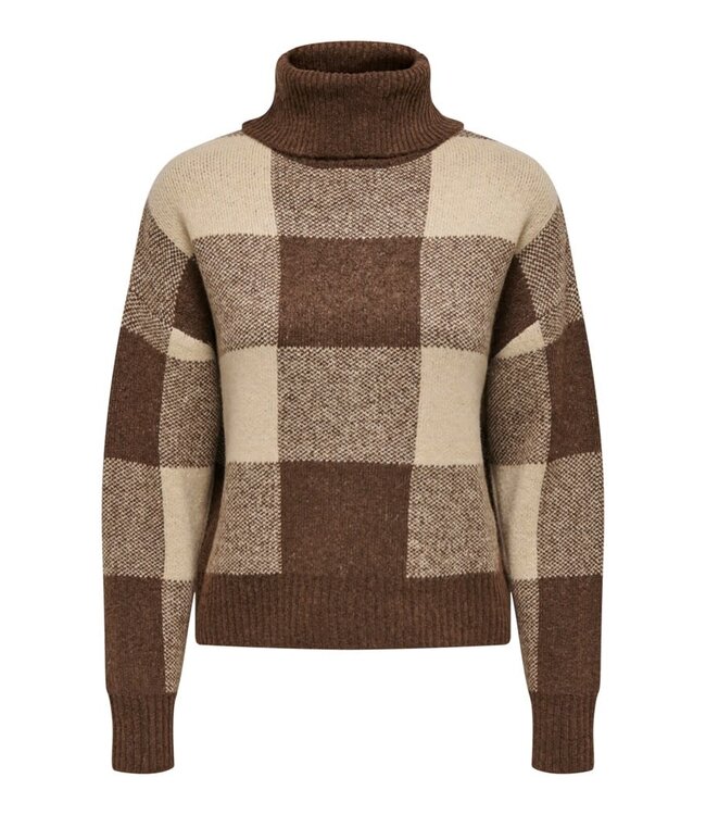ONLY Pull JAZZIE ROLLLNECK Only CHESTNUT