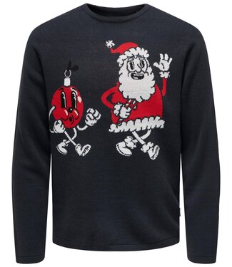 ONLY & SONS Pull X-MAS  Only & Sons DARK NAVY