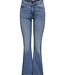 JDY Broek jeans  FLORA Flared JDY MEDIUM BLUE