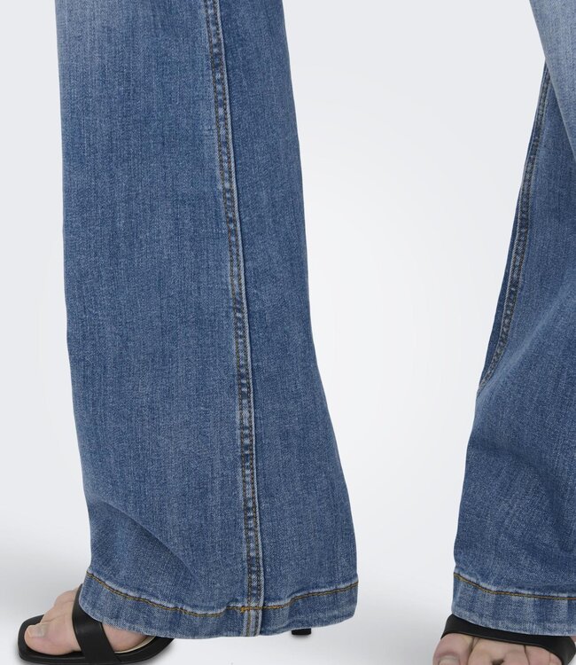 JDY Broek jeans  FLORA Flared JDY MEDIUM BLUE