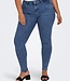 ONLY CARMAKOMA Broek Jeans POWER SKINNY PUSH UP Carmakoma (NOOS) LIGHT BLUE  DENIM