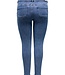 ONLY CARMAKOMA Broek Jeans POWER SKINNY PUSH UP Carmakoma (NOOS) LIGHT BLUE  DENIM