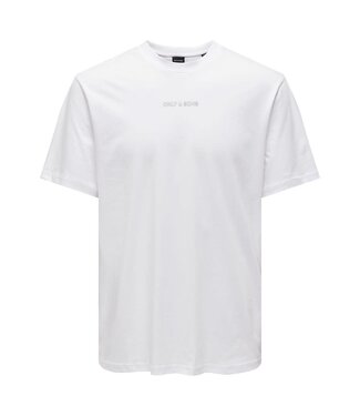 ONLY & SONS T-shirt LEVI only & sons (NOOS) BRIGHT WHITE