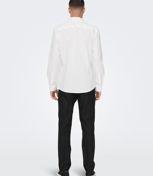 ONLY & SONS Hemd ANDY SLIM Only & Sons (NOOS) WHITE