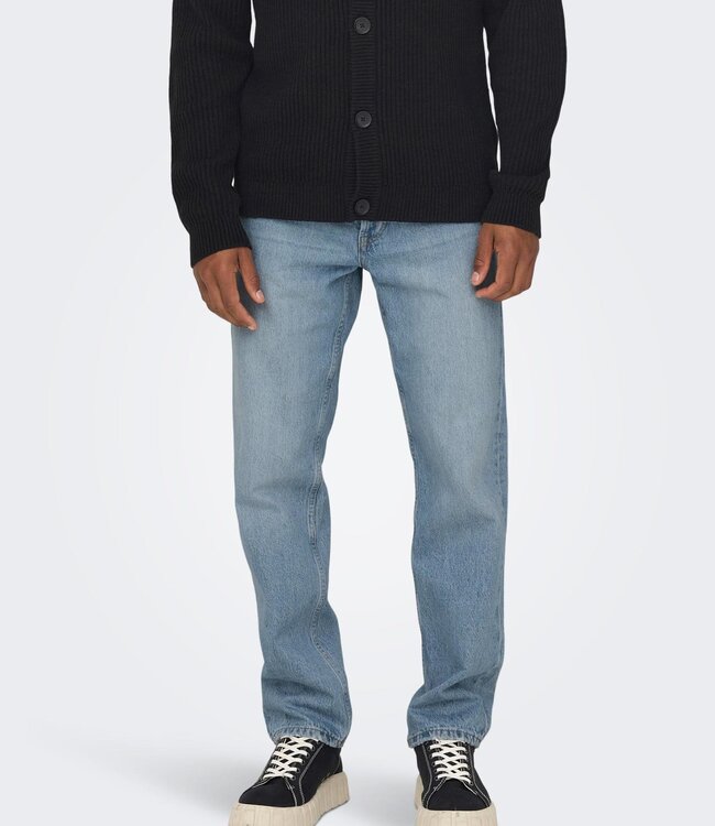ONLY & SONS Broek SEDGE LOOSE 6986 Only & Sons (NOOS) LIGHT BLUE DENIM