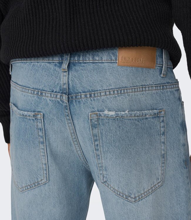 ONLY & SONS Broek SEDGE LOOSE 6986 Only & Sons (NOOS) LIGHT BLUE DENIM