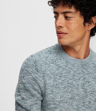 SELECTED HOMME Pull VINCE CREW NECK Selected Homme (NOOS) CASHMERE BLUE