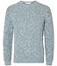 SELECTED HOMME Pull VINCE CREW NECK Selected Homme (NOOS) CASHMERE BLUE