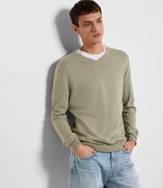 SELECTED HOMME Pull BERG V-NECK Selected Homme (NOOS) VETIVER