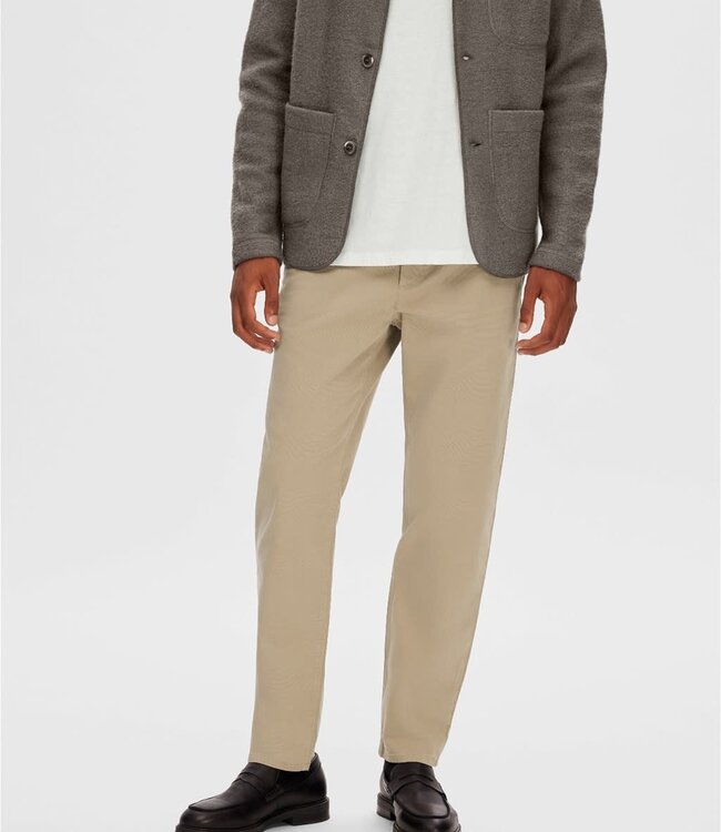 SELECTED HOMME Broek  SLIM-GREG CHINO  Selected Homme (NOOS) CHINCHILLA