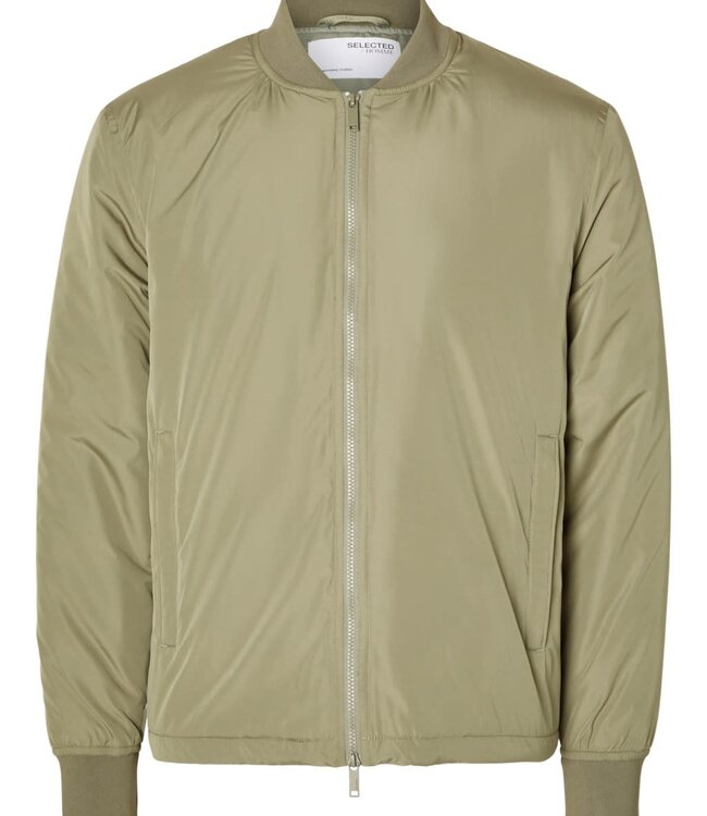 SELECTED HOMME Pull DANNY BOMBER Selected Homme VETIVER