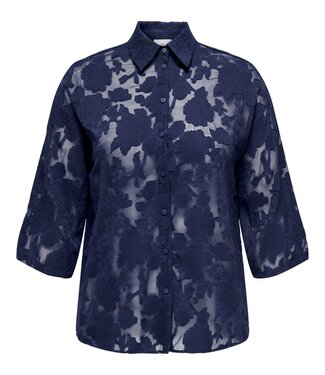 ONLY CARMAKOMA Blouse DELLAVINE Carmakoma NAVAL ACADEMY