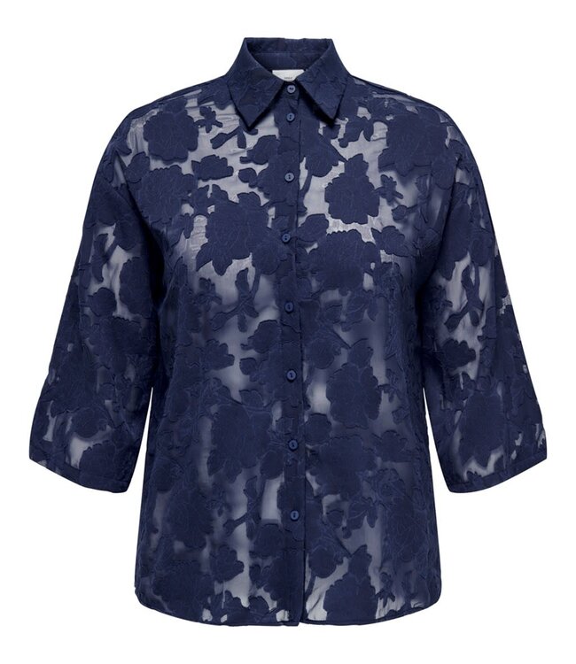 ONLY CARMAKOMA Blouse DELLAVINE Carmakoma NAVAL ACADEMY