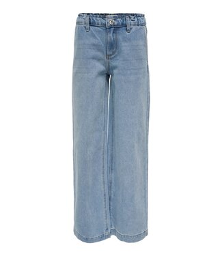 ONLY KIDS MEISJES Broek COMET WIDE Kids Only Girls (NOOS) LIGHT BLUE DENIME