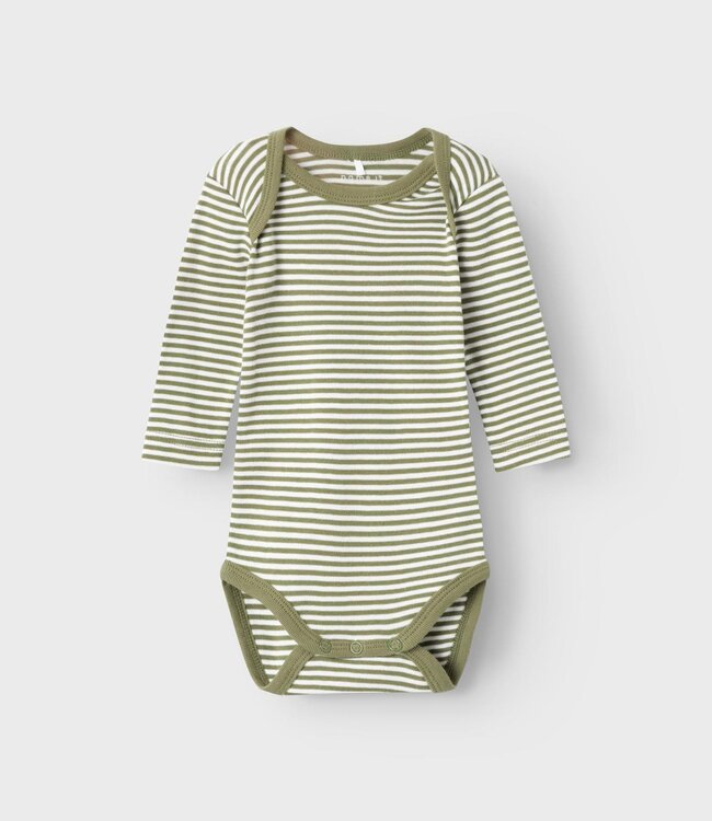 NAME-IT Body OLIVINE DOG 2 STUKS NAME-IT BABY WHITE  (NOOS) Boys