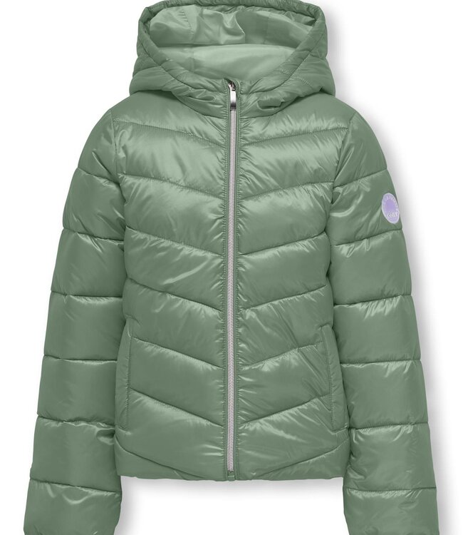 Jas TALLA Kids Only Girls HEDGE GREEN LINING FROSTY GREEN