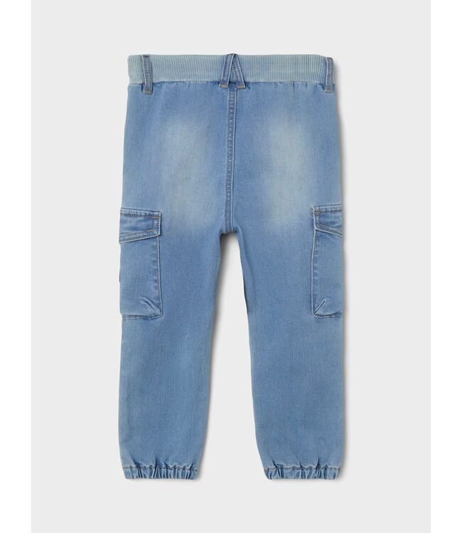 NAME-IT Broek BEN CARGO Name-It-Boys (NOOS) MEDIUM BLUE DENIM