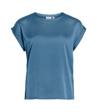 VILA T-Shirt ELLETTE SATIN Vila (NOOS) CORONET BLUE