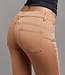 TOXIK3 Broek Toxik3 Skinny Hoge Tai PEACH