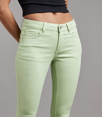 TOXIK3 Broek Toxik3 Skinny Hoge Tai GROEN