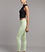 TOXIK3 Broek Toxik3 Skinny Hoge Tai GROEN