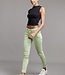 TOXIK3 Broek Toxik3 Skinny Hoge Tai GROEN