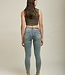 TOXIK3 Broek Toxik3 Skinny Hoge Tai GREY BLUE