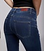 TOXIK3 Broek Toxik3 Skinny Hoge Tai DARK BLUE