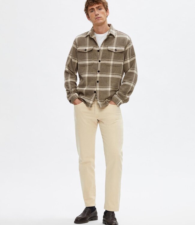 SELECTED HOMME Hemd LOOSEMASON Selected Homme  SAND CHECKS