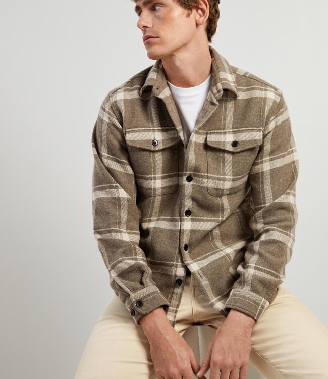 SELECTED HOMME Hemd LOOSEMASON Selected Homme  SAND CHECKS