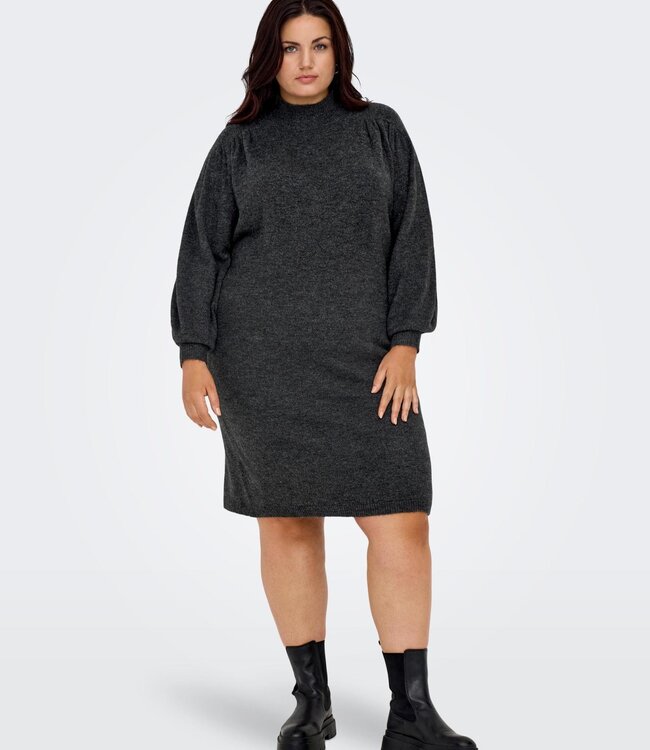 ONLY CARMAKOMA Kleed EMILIA Carmakoma DARK GREY MELANGE