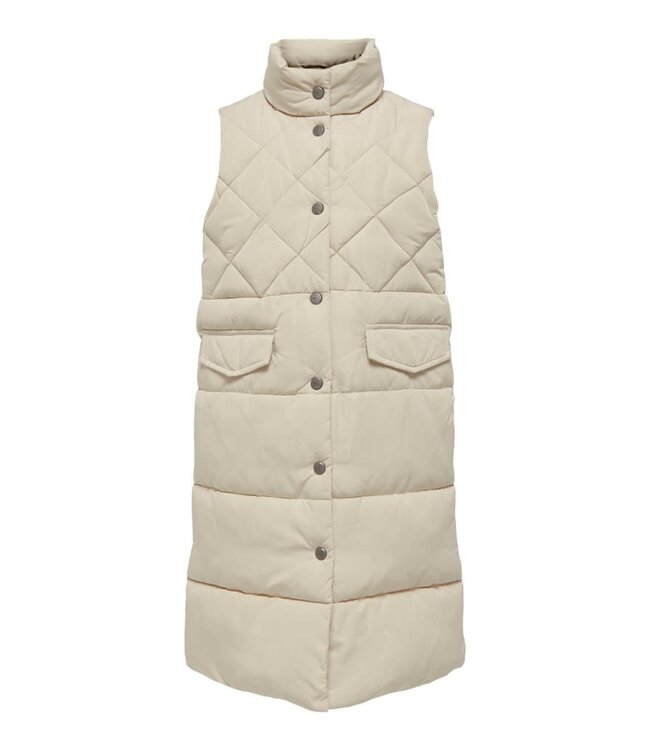 ONLY KIDS MEISJES Jas Bodywarmer NEWSTACY Only Kids Girls EGGNOG