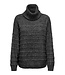 Pull CELINA ROLLNECK Only Dames DARK GREY MELANGE